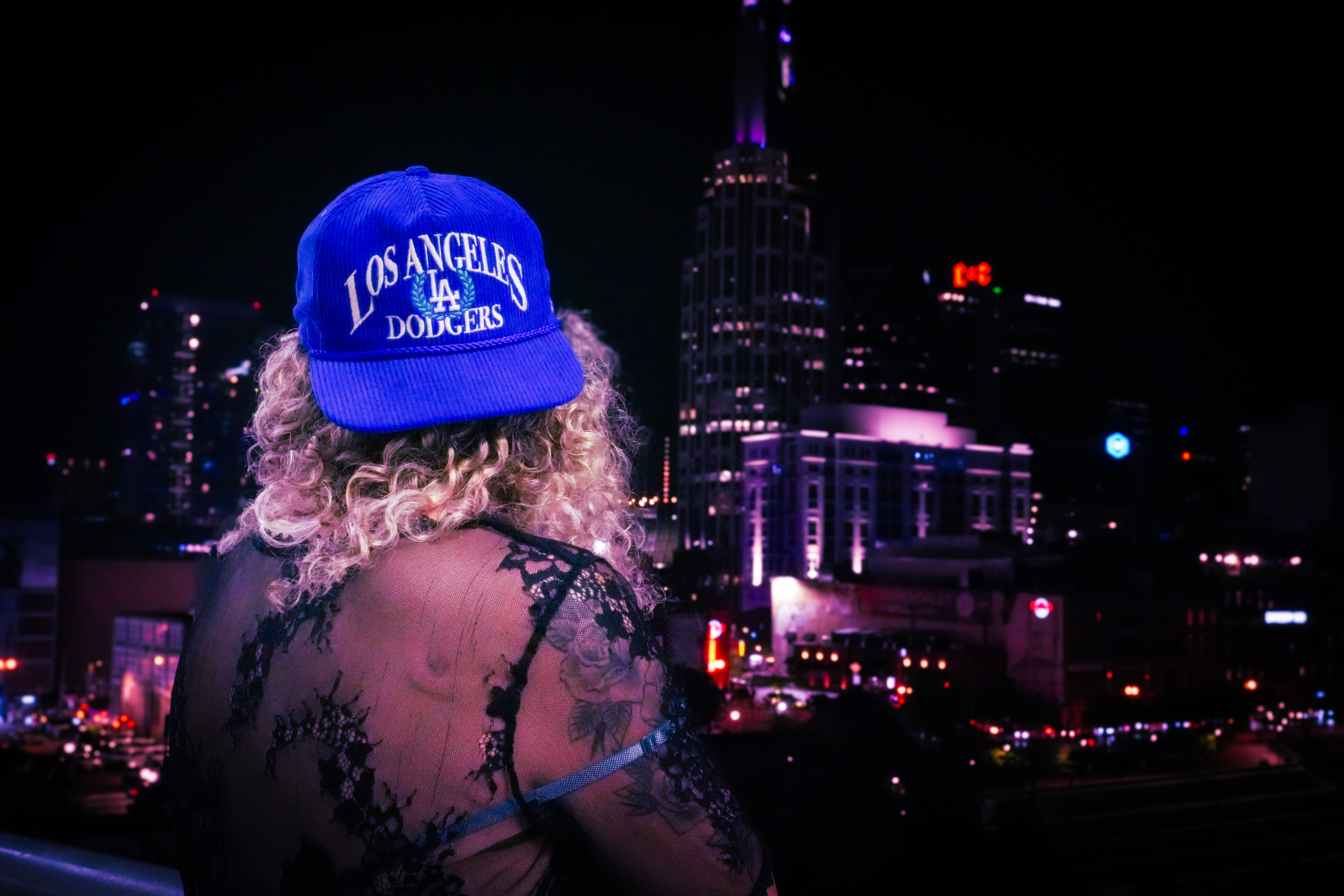 Nashville cityscape — portrait